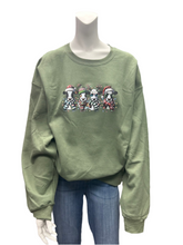 Load image into Gallery viewer, Adorable Holiday Moo Crew Christmas Sweatshirt