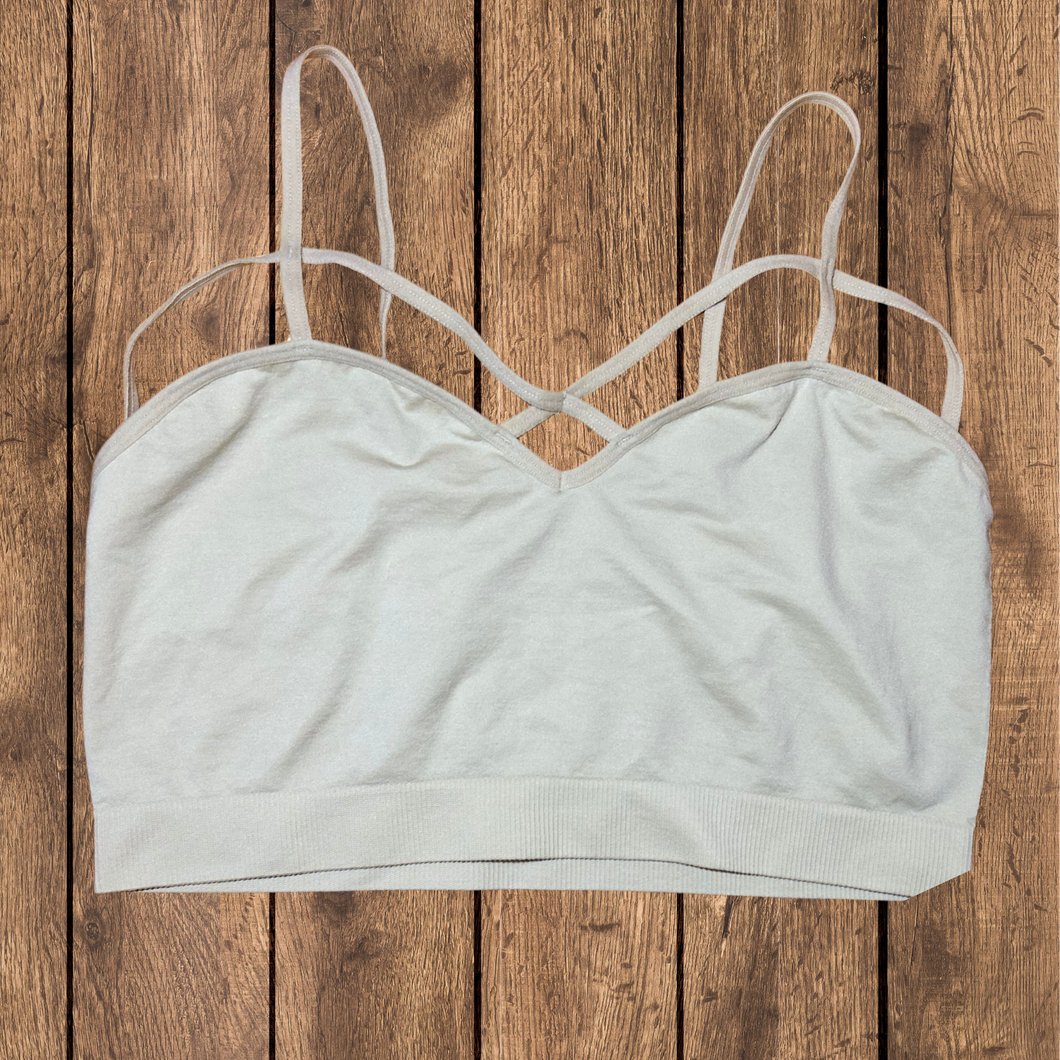 Zenana Women’s Comfort Cross-Back Bralette