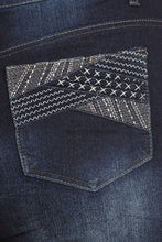 Load image into Gallery viewer, Enjoy Denim Brand Capri in Dark Indigo - Amazing Pocket Detail