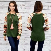 Load image into Gallery viewer, Aztec Long Sleeve Shirt