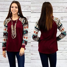 Load image into Gallery viewer, Aztec Long Sleeve Shirt