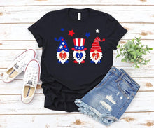 Load image into Gallery viewer, Patriotic Gnome Shirts