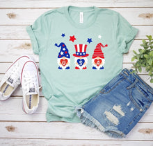 Load image into Gallery viewer, Patriotic Gnome Shirts